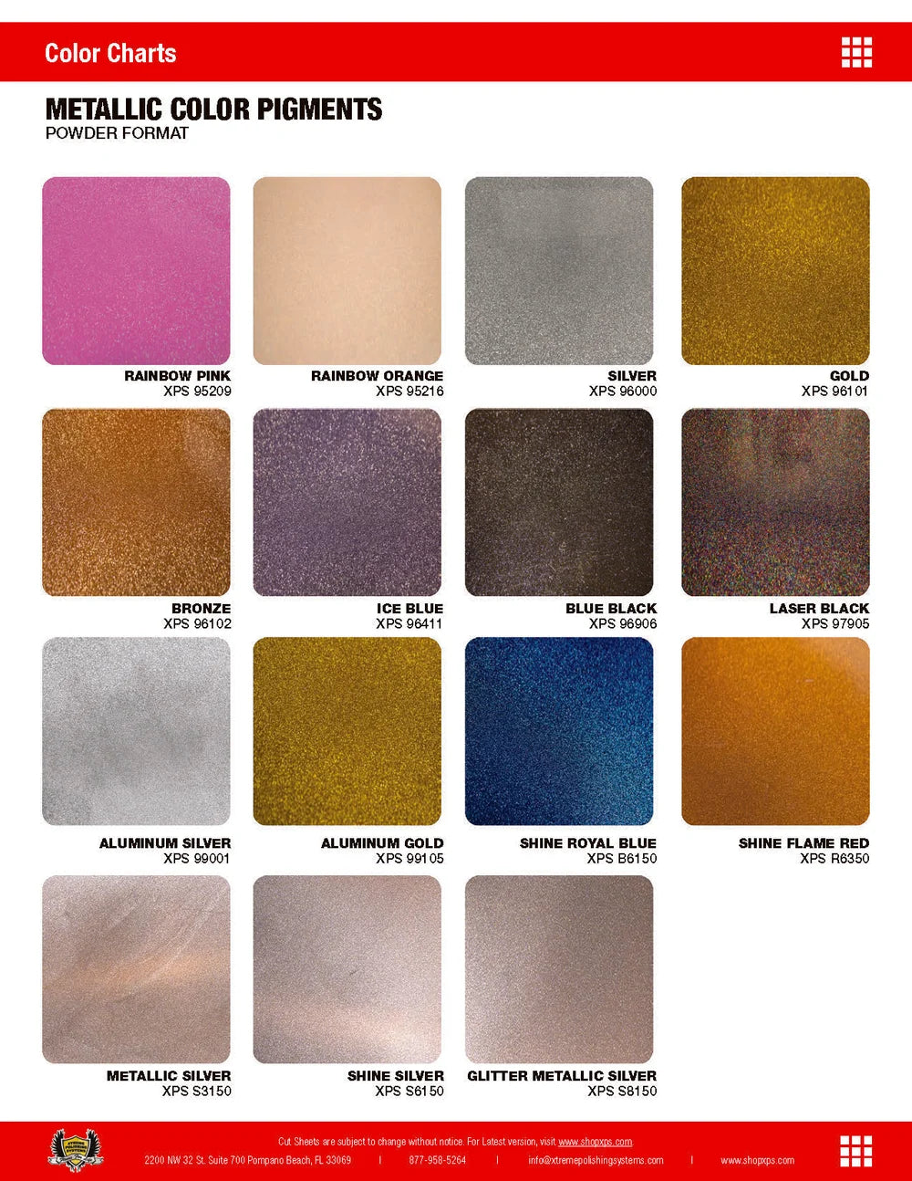 METALLIC EPOXY FLOORING  PIGMENTS